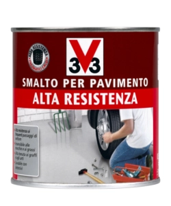 Smalto pavimenti alta resistenza - grigio scuro - litri 0,5